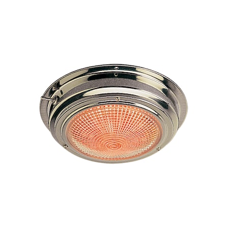 Sea-Dog Stainless Steel LED Day/Night Dome Light - 5" Lens 400353-1